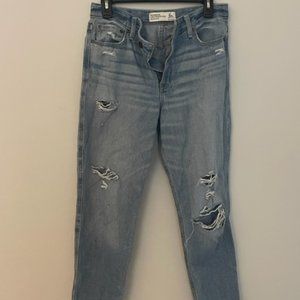 A&F Girlfriend Jeans